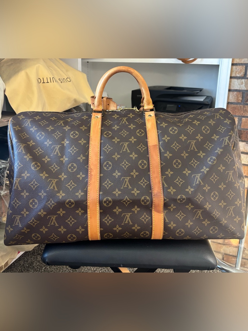 Authentic Keepall 55 - Picture 2 of 9
